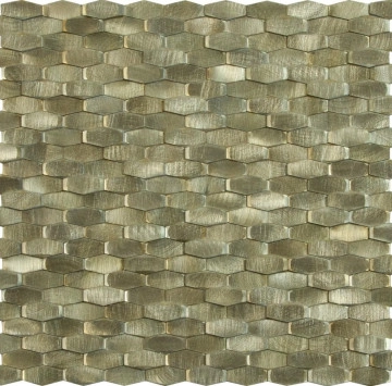 Mosaico Halley Gold Satin Relief 5мм. 28.4/30