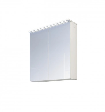 Шкаф огледало Ели 55см бяло с Led осветление