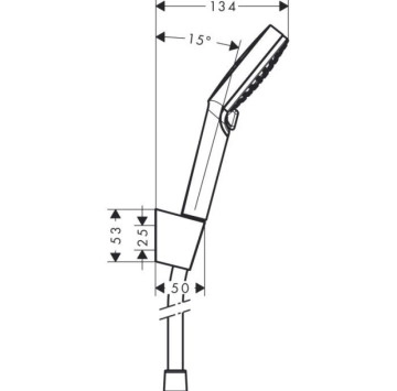 Душ слушалка Crometta Vario хром HANSGROHE