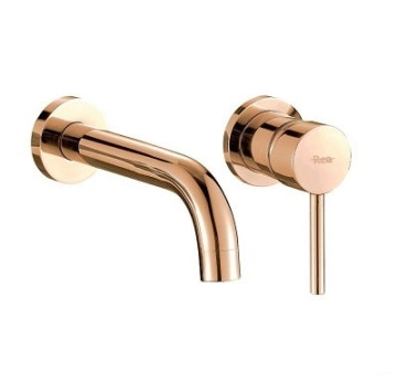 Смесител за мивка Lungo Rеа розово злато