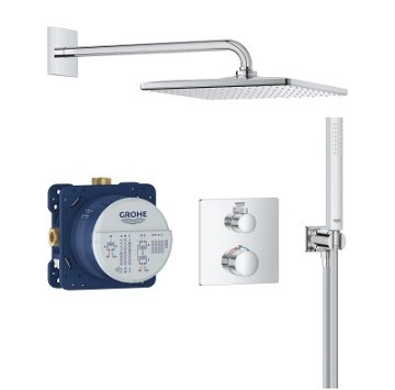 Душ система за вграждане Grohtherm Rainshower Mono 310 хром GROHE