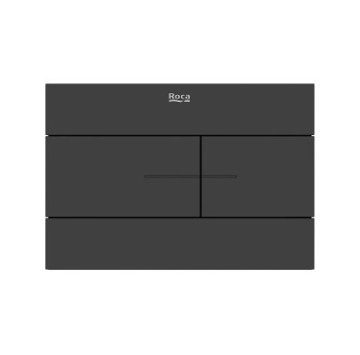 Бутон In Wall PS2 Dual двоен черен мат ROCA