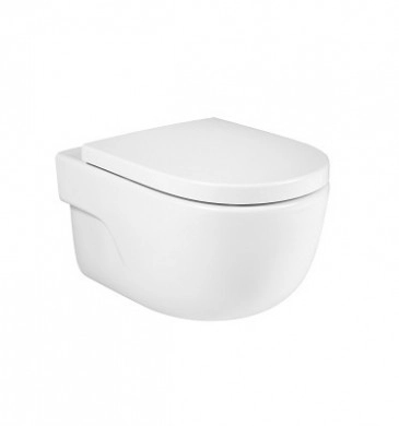 Стенна тоалетна чиния Meridian Rimless бяла