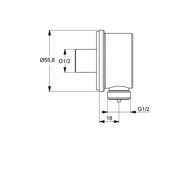 Душ система Ceratherm T100 хром IDEAL STANDARD