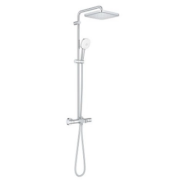Душ колона Tempesta Cube 250 хром/бял GROHE