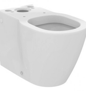 Стояща тоалетна чиния Connect за Моноблок бяла