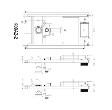 Структура за вграждане ICC0130 Standard ИНТЕР КЕРАМИК