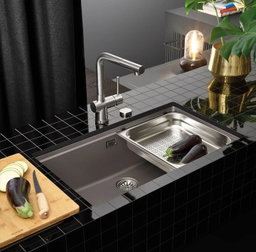 Смесител за кухня Laios pullout Inox инокс SCHOCK