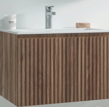 Шкаф за баня с мивка Kion 60см Charleston Oak