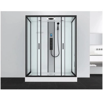Хидромасажна Душ кабина CL23B New York Black 90/160см
