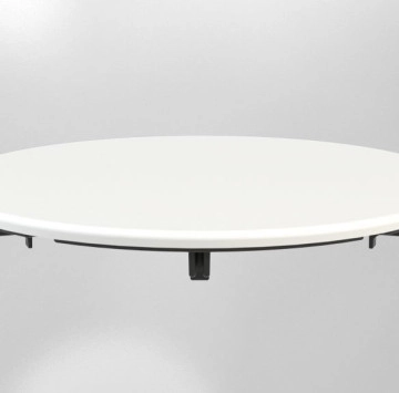 Декоративна капачка за сифон ф11.4см. бяла ФАТ