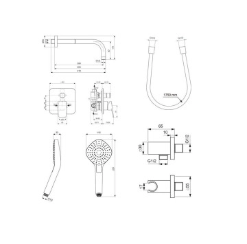 Промо Ceraplan 6 в 1 за вграждане хром IDEAL STANDARD