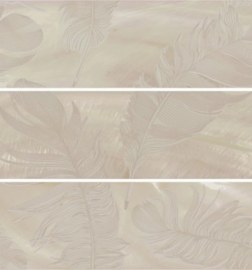 Decor Opale Plume Crema 25/75