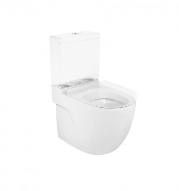 Тоалетна чиния Meridian Compacto бяло