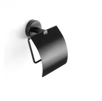 Държач за тоалетна хартия Uno черен мат