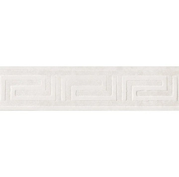 List. Fascia Greca White Lap. 9.8/39.4