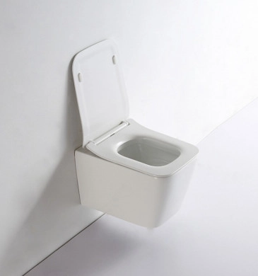 Стенна тоалетна чиния Интер ICC5135MW Rimless бял мат