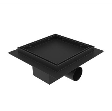 Сифон подов Easy Drain ICD6415MB черен мат ИНТЕР КЕРАМИК