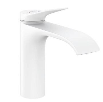 Смесител за мивка Vivenis 110 бял мат HANSGROHE