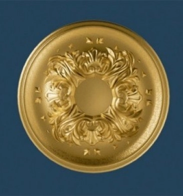 Декоративни Полистеролни Розетки с орнаменти ф43см. R-12 Super Gold