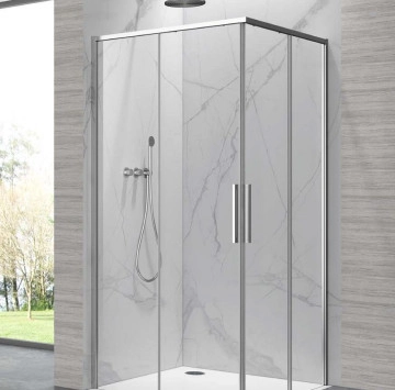 Душ кабина Lea 100 Cromo 70/90см хром KARAG