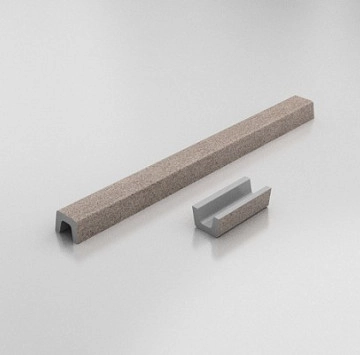 Праг за душ кабина 100см граниксит кафяв ФАТ