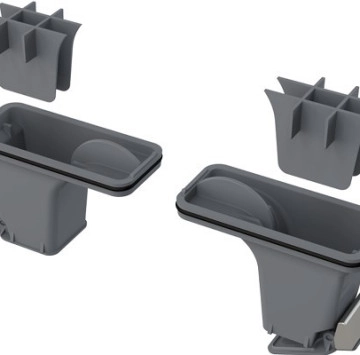 Комбиниран хидрозатвор Smart воден и сух с клапа