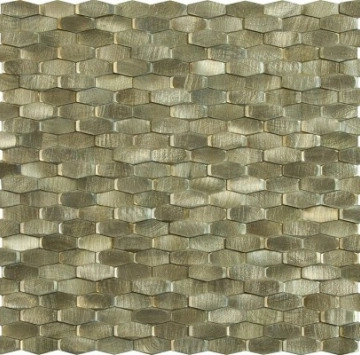 Mosaico Halley Gold Satin Relief 5мм. 28.4/30