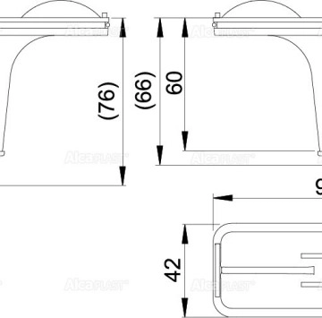 Комбиниран хидрозатвор Smart воден и сух с клапа