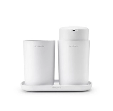 Комплект аксесоари за баня 3 части ReNew White BRABANTIA