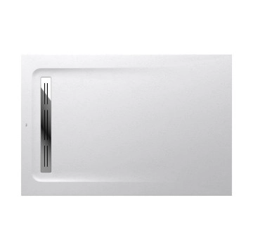 Душ корито Aquos 120/80/h2.8см. бяло ROCA