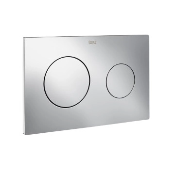 Бутон Duplo One PL10 Dual хром ROCA