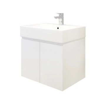 Шкаф за баня с мивка Лагос 60см дървесен ТРИАНО