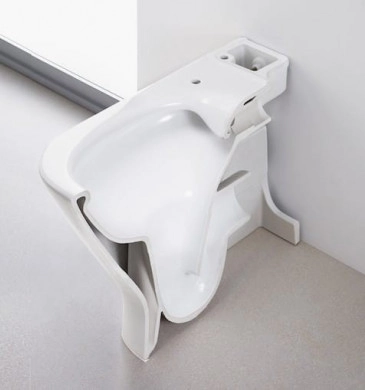 Тоалетна чиния The Gap Rimless бяло
