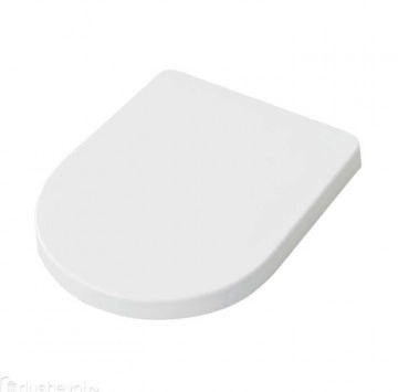 Капак за тоалетна чиния File забавено падане бял