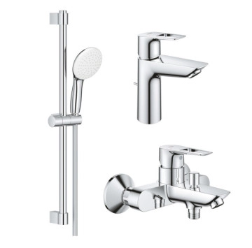 Промо Комплект смесители Grohe BauLoop  3 в 1 хром GROHE