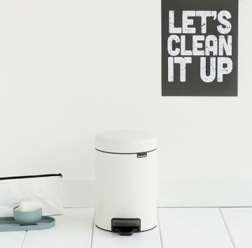 Кош за смет с педал NewIcon 3L White BRABANTIA