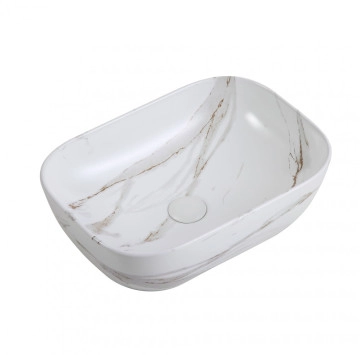 Мивка върху плот 887Marble 46см ИНТЕР КЕРАМИК