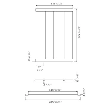 Oтцедник за мивка 629725 Copper SCHOCK