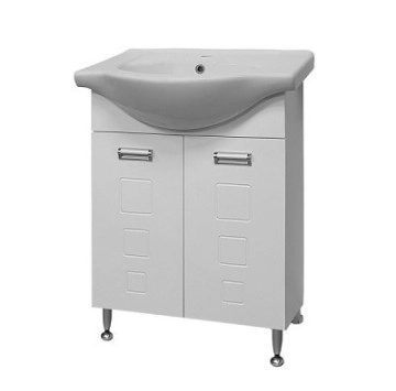 Шкаф за баня Лъки 65см бял