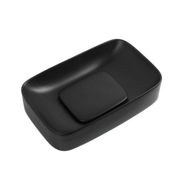 Мивка върху плот Carlino 901MB 60см черен мат ИНТЕР КЕРАМИК
