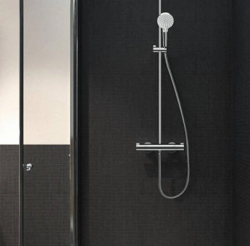 Термостатична душ колона Crometta E 240 хром HANSGROHE