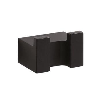 Закачалка Nero двойна квадрат черен мат