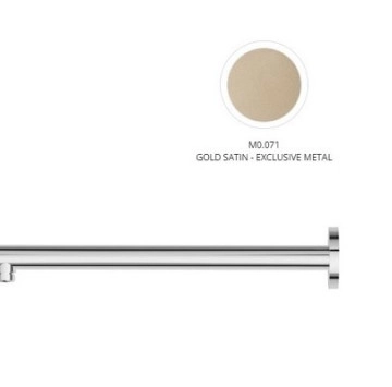 Рамо за душ глава XT злато сатен