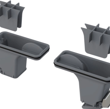 Комбиниран хидрозатвор Smart воден и сух с клапа