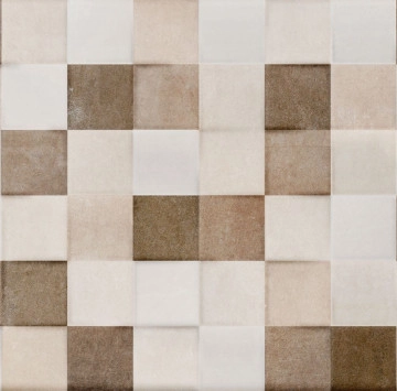 Decor Bronx Cubik Beige Matt 25/50