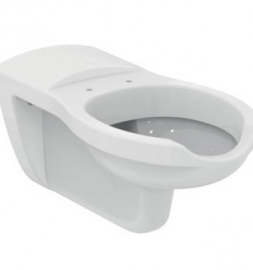 Стенна тоалетна чиния Maia за инвалиди бяла