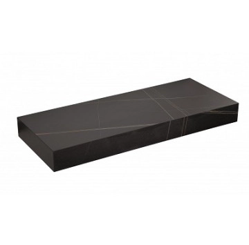 Плот Pietra ICL12050/120B 120/40см черен мат ИНТЕР КЕРАМИК
