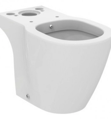 Стояща тоалетна чиния Connect с биде система бяла