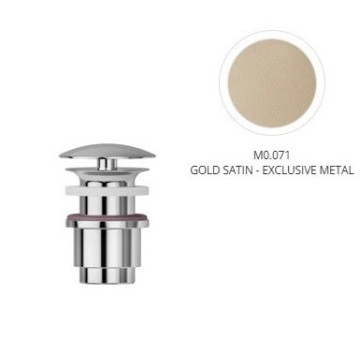 Изпразнител автоматичен XT злато сатен